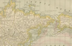Sale Pamono Antique World Map by Rand McNally, 1888