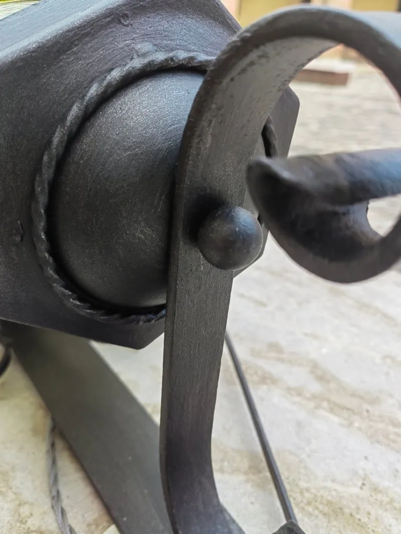 Pamono Antique Wrought Iron Lantern Wall Light> Garden Lighting