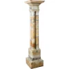 Pamono Antique Yellow Marble Column, 19th Century> Pedestals And Columns