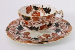 Pamono Antique19th Century Clifton China Tea Set by Wildblood & Heath, 1890s, Set of 34><noscript><img width=