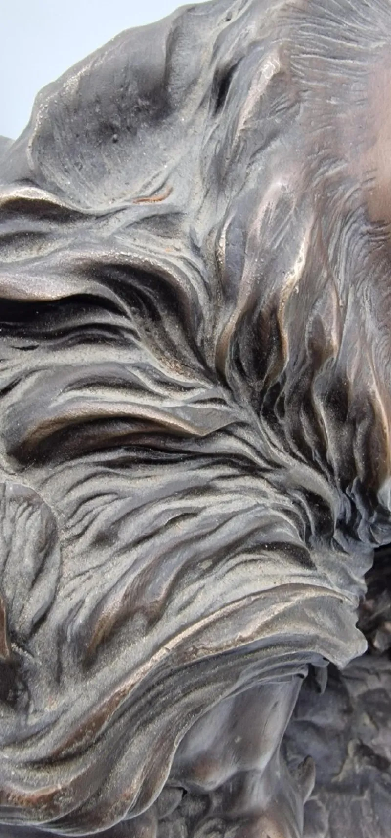 Pamono Antoine Louis Barye, Lion and Serpent, 1800s, Bronze on Marble Base> Classical|Sculpture