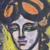 New Pamono Antonio Santacroce, Portrait, Watercolor, 1980s