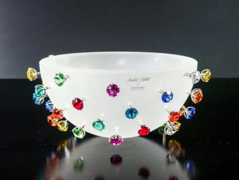 Pamono Apollo Bowl by Borek Sipek for Swarovski, 1996> Bowls