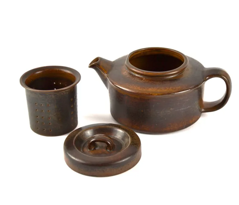 Pamono Arabia Ruska Coffee Service by Ulla Procope, 1960s, Set of 19> Coffee & Tea Service