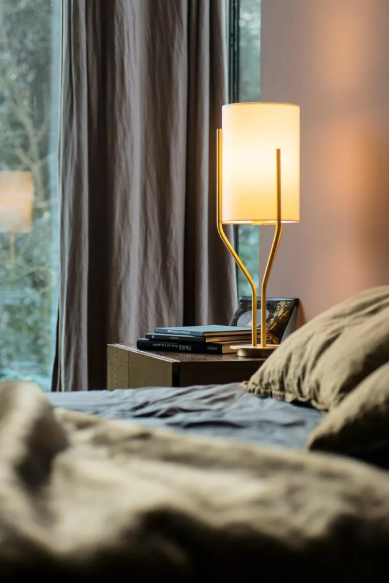 Outlet Pamono Arborescence L Satin Brass Floor Lamp by Hervé Langlais