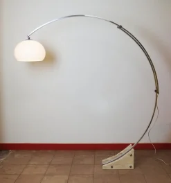 Hot Pamono Arc Floor Lamp by Harvey Guzzini, 1960s