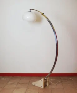 Hot Pamono Arc Floor Lamp by Harvey Guzzini, 1960s