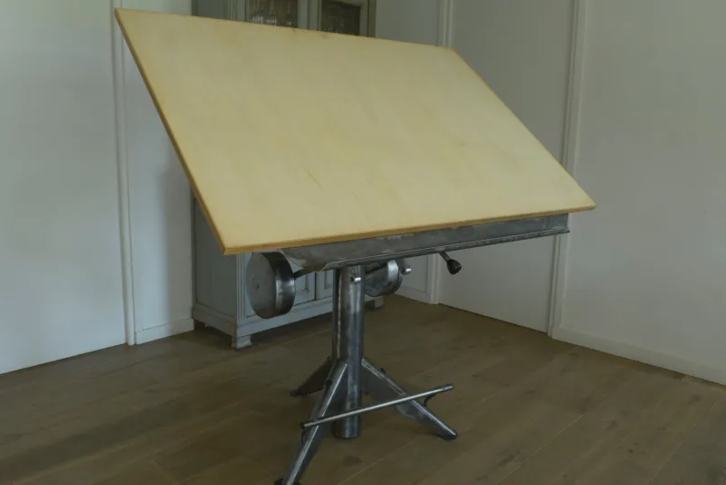 Hot Pamono Architect Table, 1970s