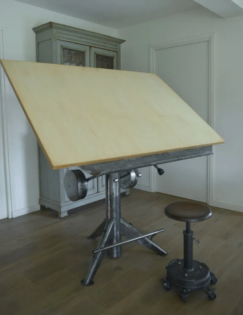 Hot Pamono Architect Table, 1970s