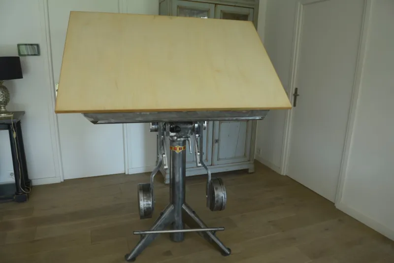 Hot Pamono Architect Table, 1970s