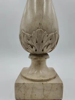 Pamono Architectural Turned Column in Botticino Marble, Italy, 1810> Pedestals And Columns