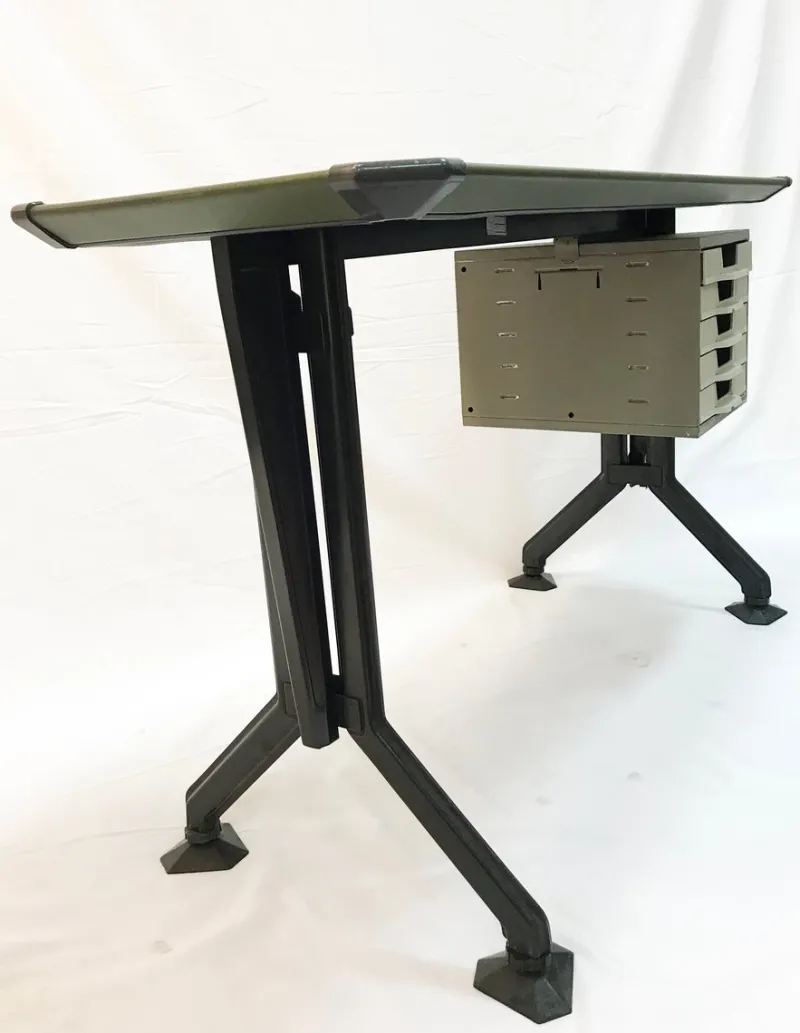 Pamono Arco Series Desk by BBPR for Olivetti, 1960s> Desks