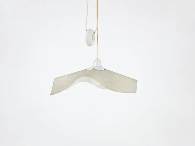 Pamono Area 50 Hanging Lamp attributed to Mario Bellini for Artemide, 1970s> Ceiling Lights