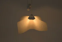 Pamono Area 50 Hanging Lamp attributed to Mario Bellini for Artemide, 1970s><noscript><img width=
