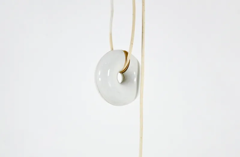 Pamono Area 50 Hanging Lamp attributed to Mario Bellini for Artemide, 1970s> Ceiling Lights