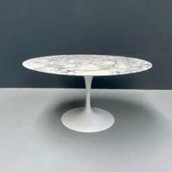 New Pamono Aresbescato Marble Dining Table by Eero Saarinen for Knoll