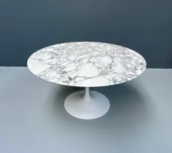 New Pamono Aresbescato Marble Dining Table by Eero Saarinen for Knoll
