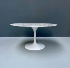 New Pamono Aresbescato Marble Dining Table by Eero Saarinen for Knoll