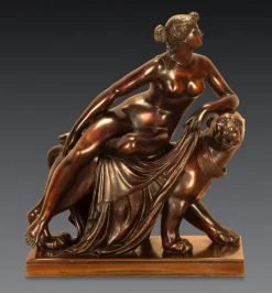 Pamono Ariadne and the Panther, 1830, Bronze> Sculpture