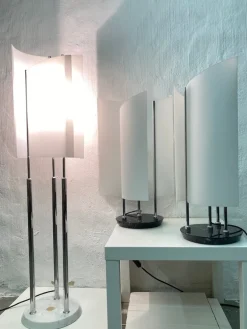 Pamono Arianna Floor Lamp by Bruno Gecchelin for Oluce, 1990s> Floor Lamps
