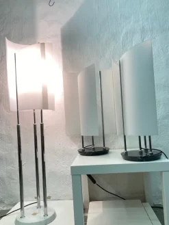 Pamono Arianna Floor Lamp by Bruno Gecchelin for Oluce, 1990s><noscript><img width=