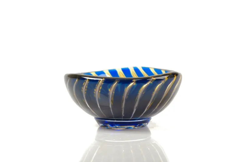 Online Pamono Ariel Glass Bowl by Edvin Öhrström for Orrefors, 1940s