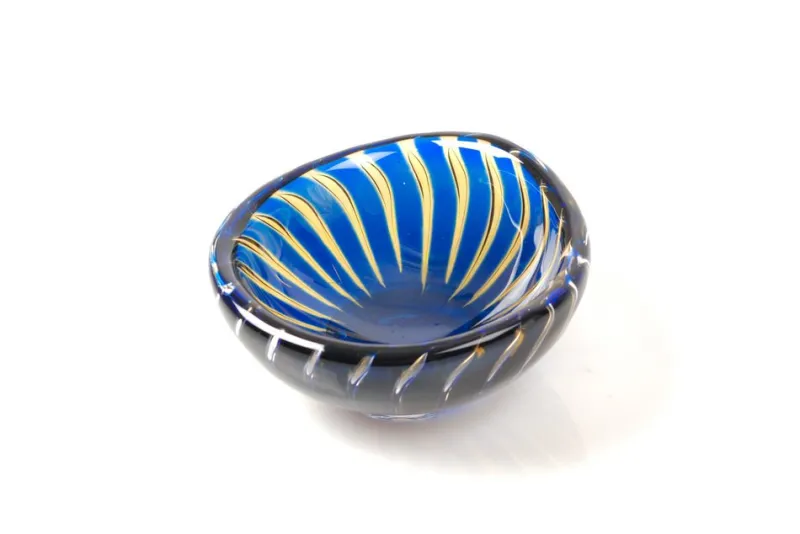 Online Pamono Ariel Glass Bowl by Edvin Öhrström for Orrefors, 1940s