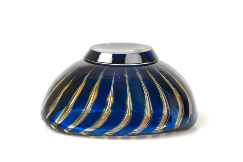 Online Pamono Ariel Glass Bowl by Edvin Öhrström for Orrefors, 1940s