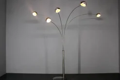 New Pamono 5-Arm Floor Lamp from Cottex, Sweden, 1970s