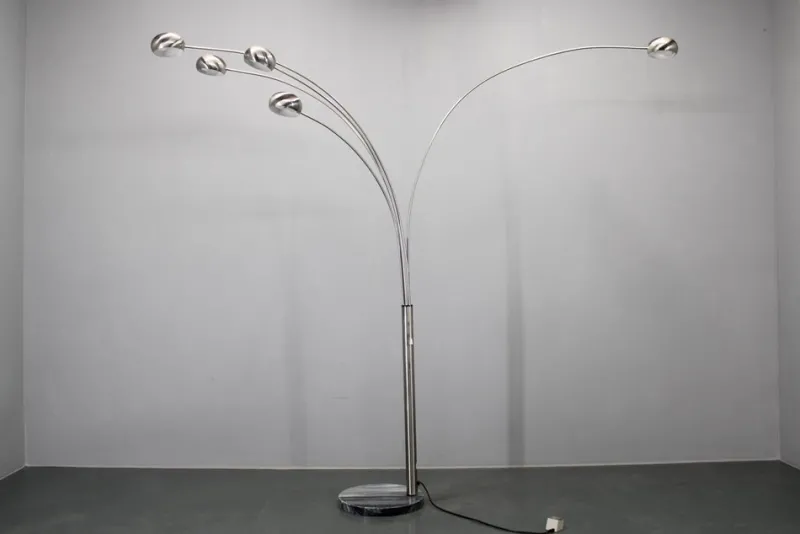 New Pamono 5-Arm Floor Lamp from Cottex, Sweden, 1970s