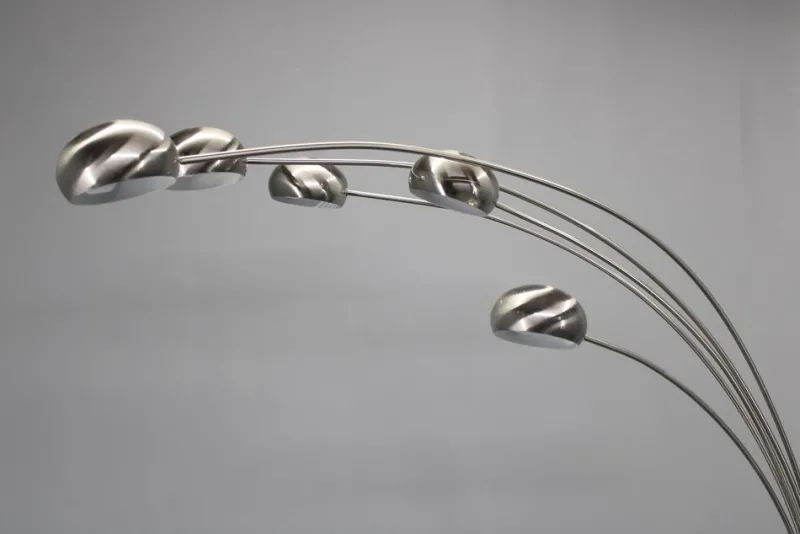 New Pamono 5-Arm Floor Lamp from Cottex, Sweden, 1970s