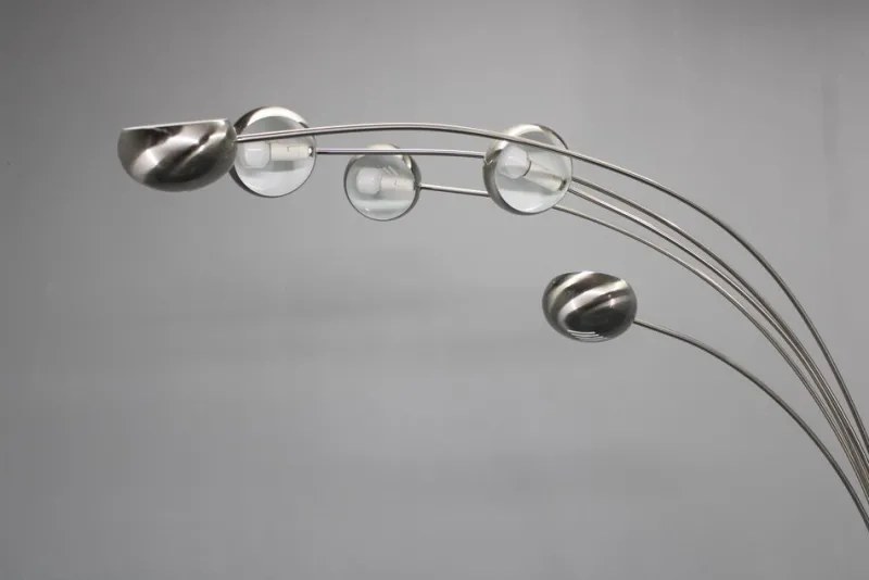New Pamono 5-Arm Floor Lamp from Cottex, Sweden, 1970s