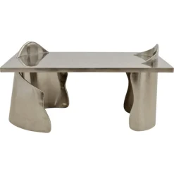 Best Pamono Armand Bureau Table in Inox Stainless Steel by Atelier Ellery