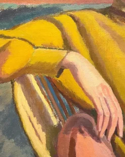 Clearance Pamono Armand Cacheux, Mme. Cacheux 2, Oil on Canvas