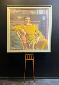 Clearance Pamono Armand Cacheux, Mme. Cacheux 2, Oil on Canvas