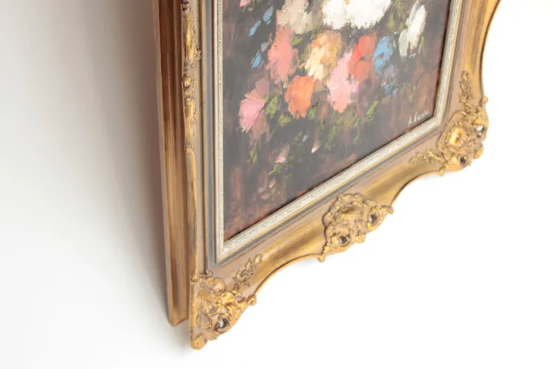 Pamono Armando Peroni, Still Life, 1950s, Oil on Canvas, Framed> Classical