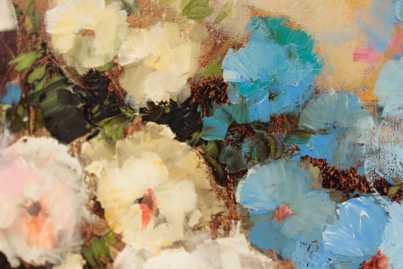 Pamono Armando Peroni, Still Life, 1950s, Oil on Canvas, Framed> Classical