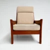 Pamono Armchair in Wood from Dyrlund, 1960s> Lounge Chairs & Armchairs