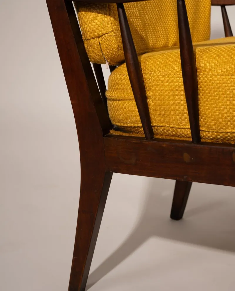 Pamono Armchairs attributed to Gio Ponti attributed to Gio Ponti, 1940, Set of 2> Lounge Chairs & Armchairs