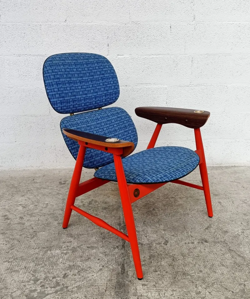 Pamono Armchairs, Sofa and Coffee Table by Marco Zanuso for Poltronova, 1960s, Set of 4
