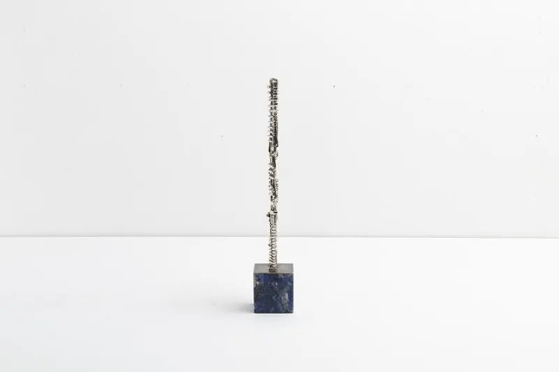 Pamono Arnaldo Pomodoro, Stars, 1977, Chromed Silver> Mid-Century