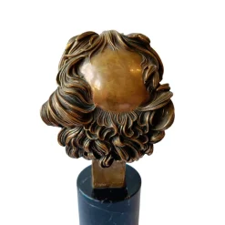 Pamono Arno Breker, Bust of Salvador Dalí, 1975, Bronze with Marble Base><noscript><img width=