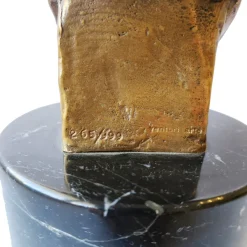 Pamono Arno Breker, Bust of Salvador Dalí, 1975, Bronze with Marble Base><noscript><img width=