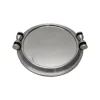 Pamono Art Deco Aluminium Tray with Mirror, 1930s> Trays