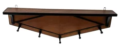 New Pamono Art Deco Amsterdam School Wall Coat Rack, 1920s