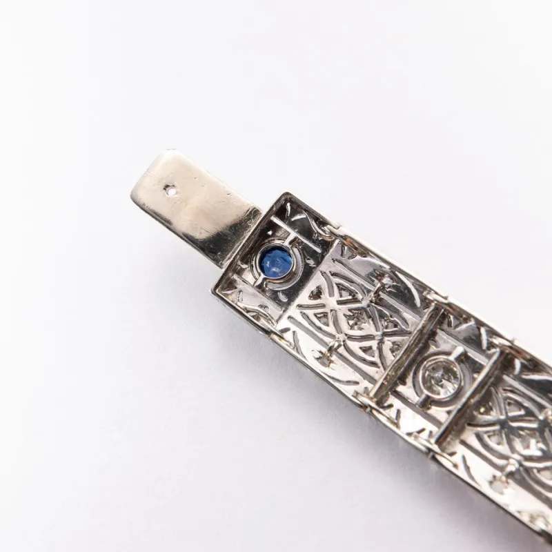 Pamono Art Deco Armband in Platium, 1920s> Bracelets