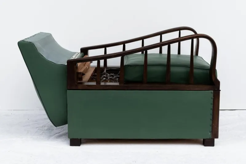 Outlet Pamono Art Deco Armchair Bed, 1930s-1940s