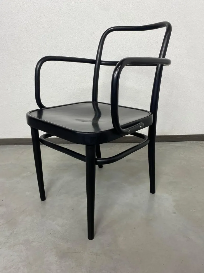 Pamono Art Deco Armchairs No. a 64f attributed to Adolf Gustav Schneck for Thonet Mundus, 1930s, Set of 2> Side Chairs & Dining Chairs