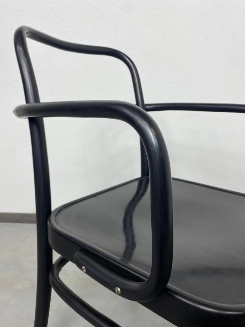 Pamono Art Deco Armchairs No. a 64f attributed to Adolf Gustav Schneck for Thonet Mundus, 1930s, Set of 2> Side Chairs & Dining Chairs