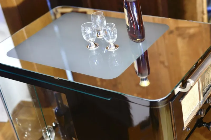 Pamono Art Deco Bar Trolley, 1940s> Serving Bar Carts & Trolleys